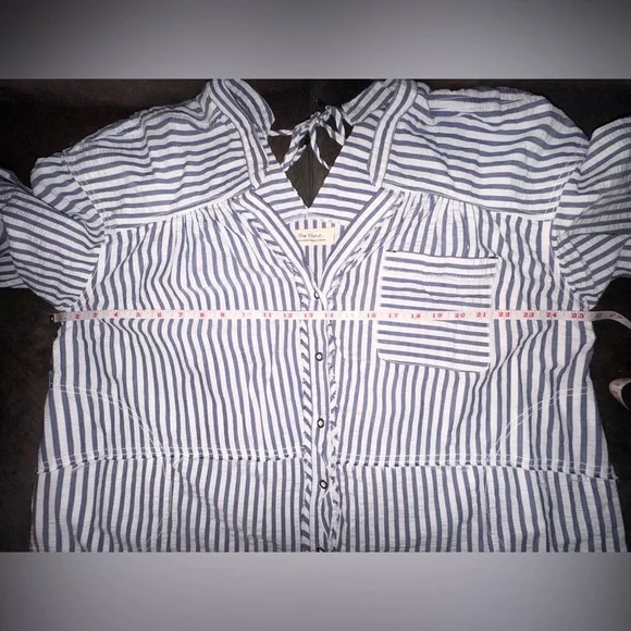 We The Free One Of The Boys Striped Tunic Shirt Size Small NWOT - Picture 5 of 15